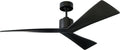 Adler 52 Ceiling Fan | Matt Black | Blades Matte Black