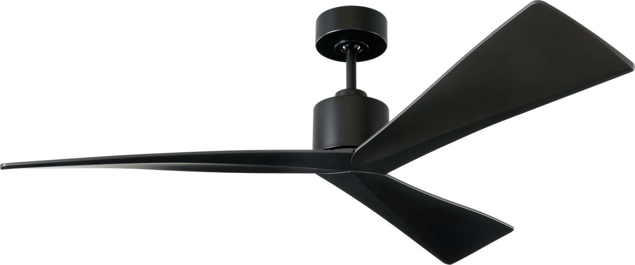 Adler 52 Ceiling Fan | Matt Black | Blades Matte Black