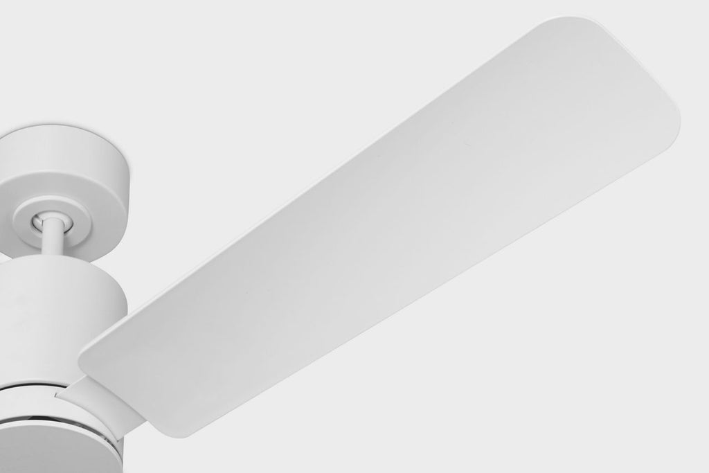 Cleancut 54 Ceiling Fan | Blades Matte White