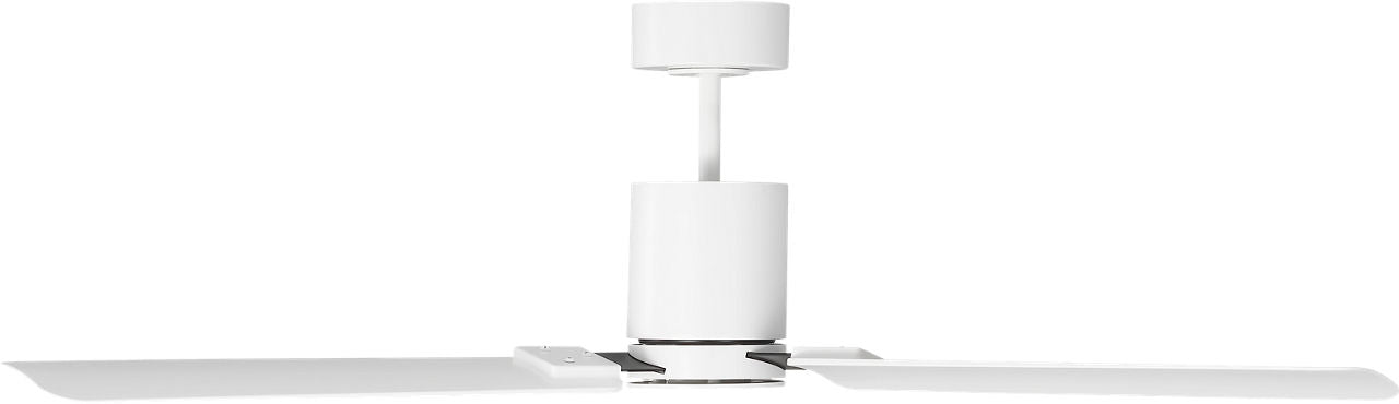Cleancut 54 Ceiling Fan | Blades Matte White
