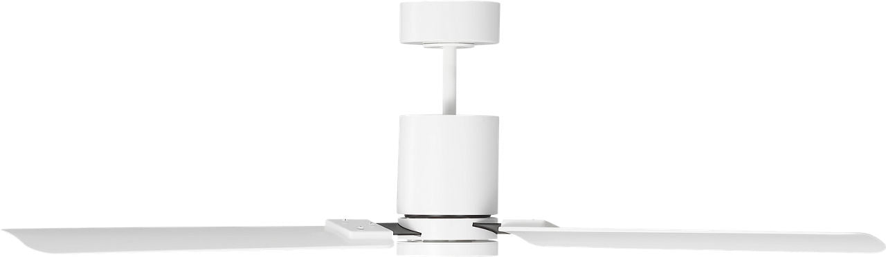 Cleancut 54 Ceiling Fan | Blades Matte White