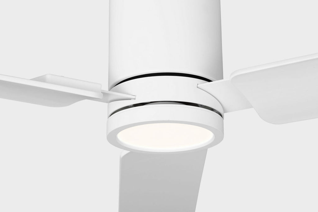 Cleancut 62 Ceiling Fan | Blades Matte White