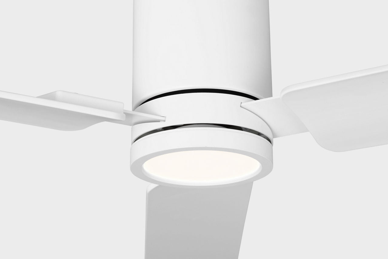 Cleancut 62 Ceiling Fan | Blades Matte White