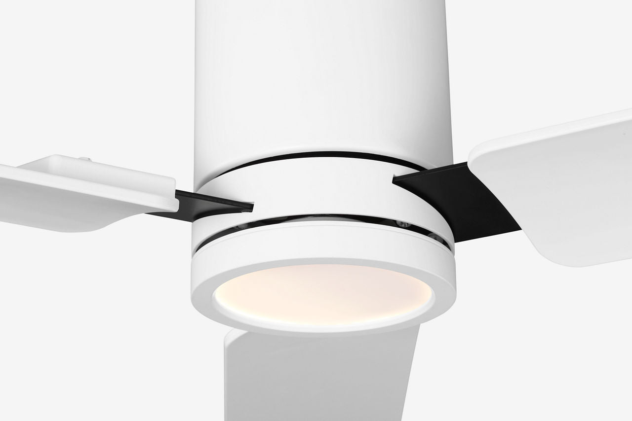 Cleancut 62 Ceiling Fan | Blades Matte White