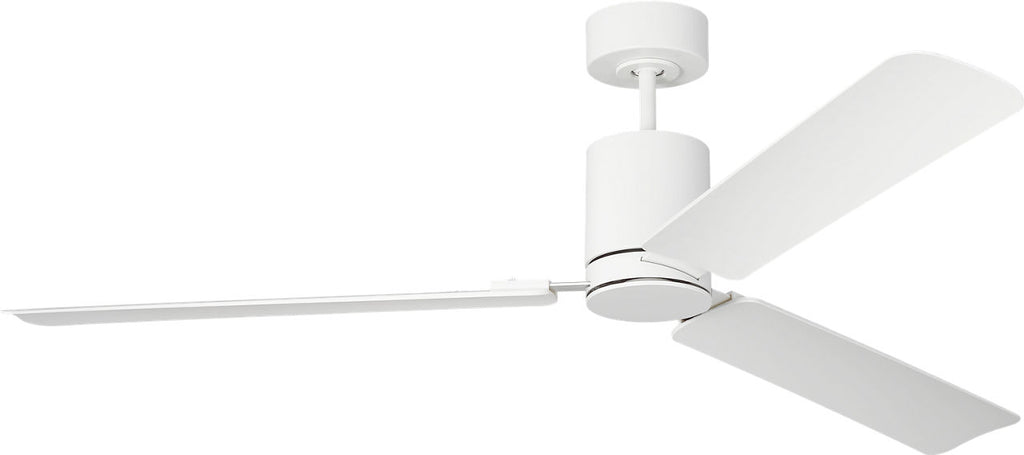 Cleancut 62 Ceiling Fan | Blades Matte White