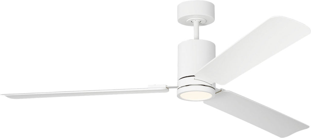 Cleancut 62 Ceiling Fan | Blades Matte White