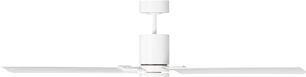Cleancut 62 Ceiling Fan | Blades Matte White