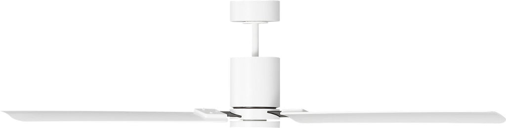 Cleancut 62 Ceiling Fan | Blades Matte White