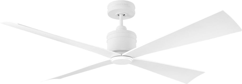 Launceton 56 Ceiling Fan | Blades Matte White