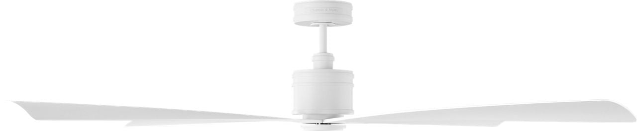 Launceton 72 Ceiling Fan | Blades Matte White