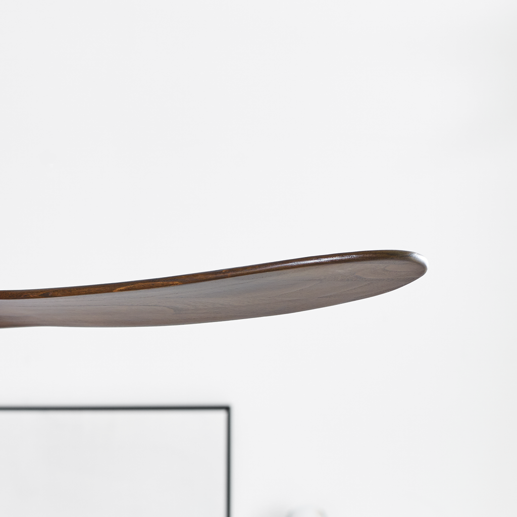 Maverick 70 Ceiling Fan | Dark Walnut Blades Matte Black