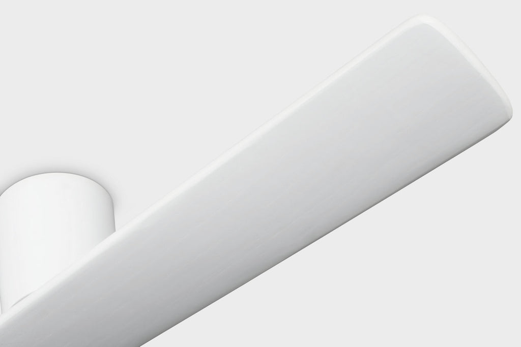 Plank Smart 52 Hugger Ceiling Fan | Blades Matte White
