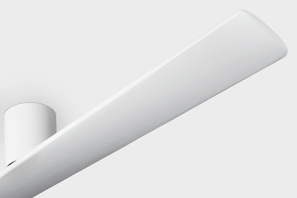 Plank Smart 72 Hugger Ceiling Fan | Blades Matte White