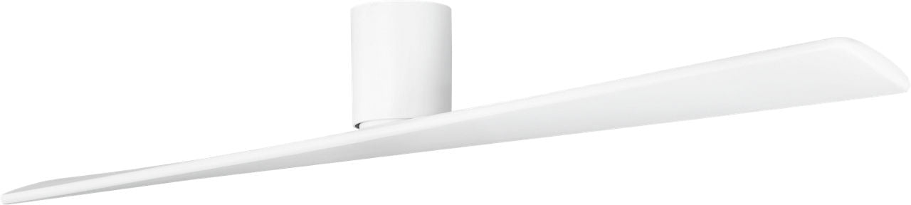 Plank Smart 72 Hugger Ceiling Fan | Blades Matte White