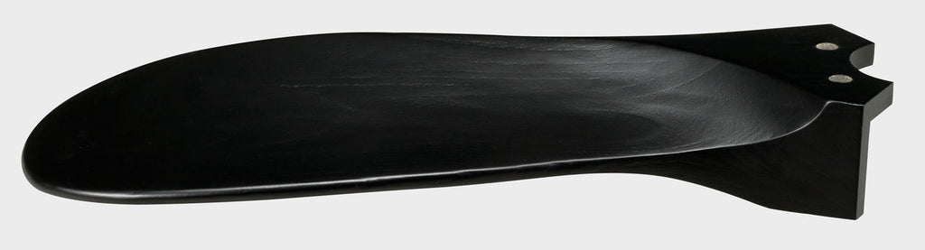 Maverick Smart 44 Ceiling Fan | Midnight Black | Dark Walnut Blades