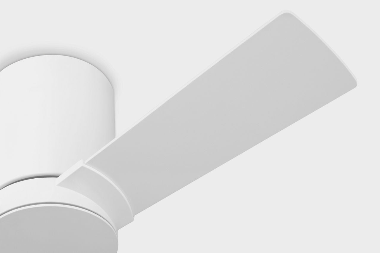 Rozzwn 32 Hugger Ceiling Fan | Blades Matte White