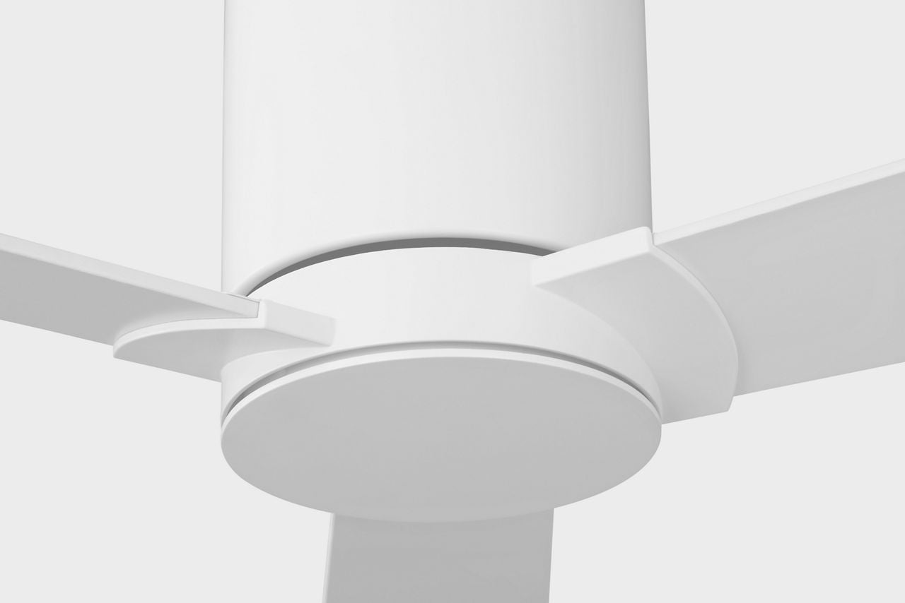 Rozzwn 32 Hugger Ceiling Fan | Blades Matte White