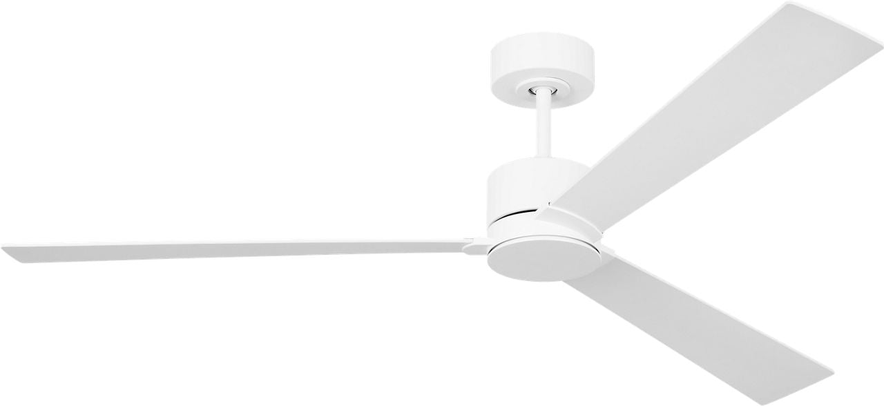 Rozzen Smart 60 Ceiling Fan | Blades Matte White
