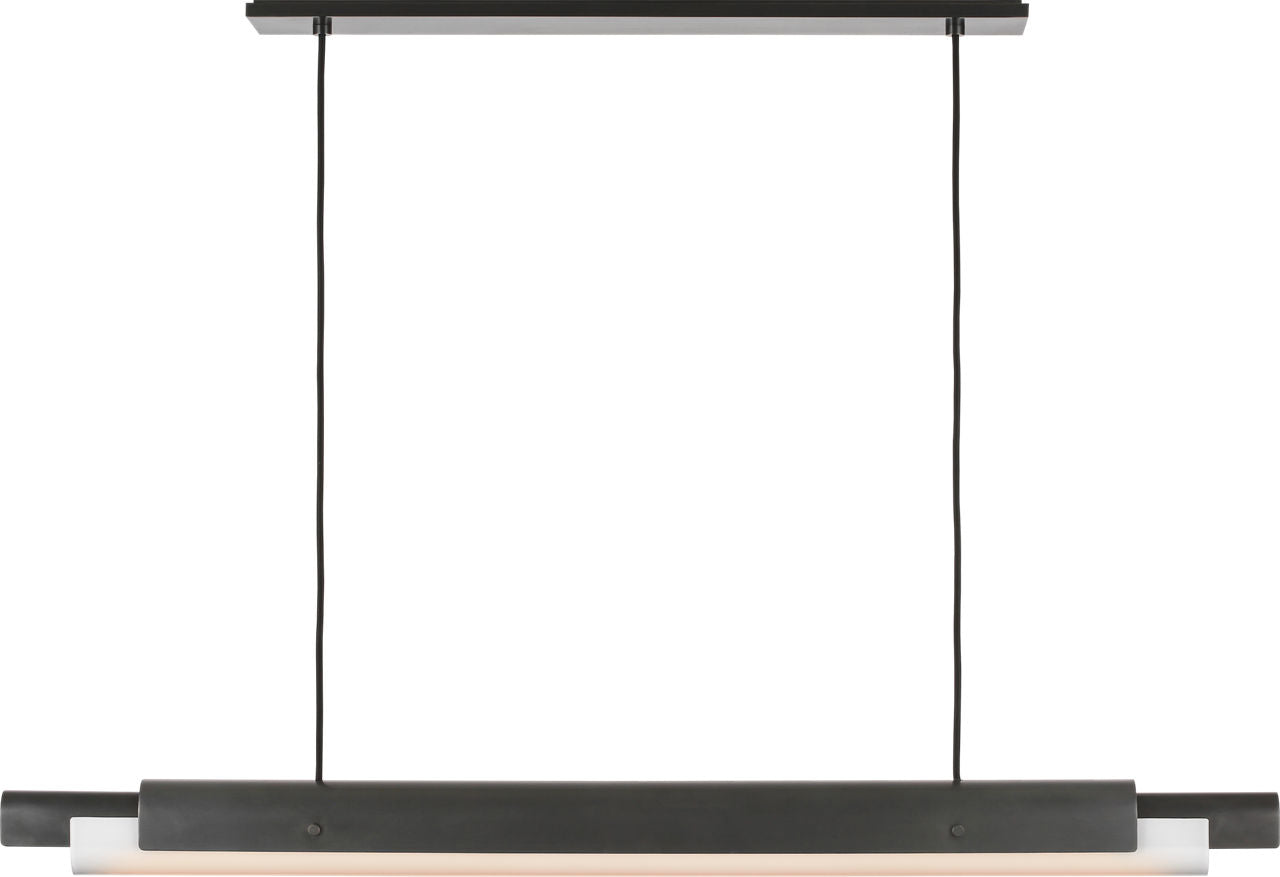 Ambrose 54 Linear Chandelier Bronze 2700K-1800K 90 CRI