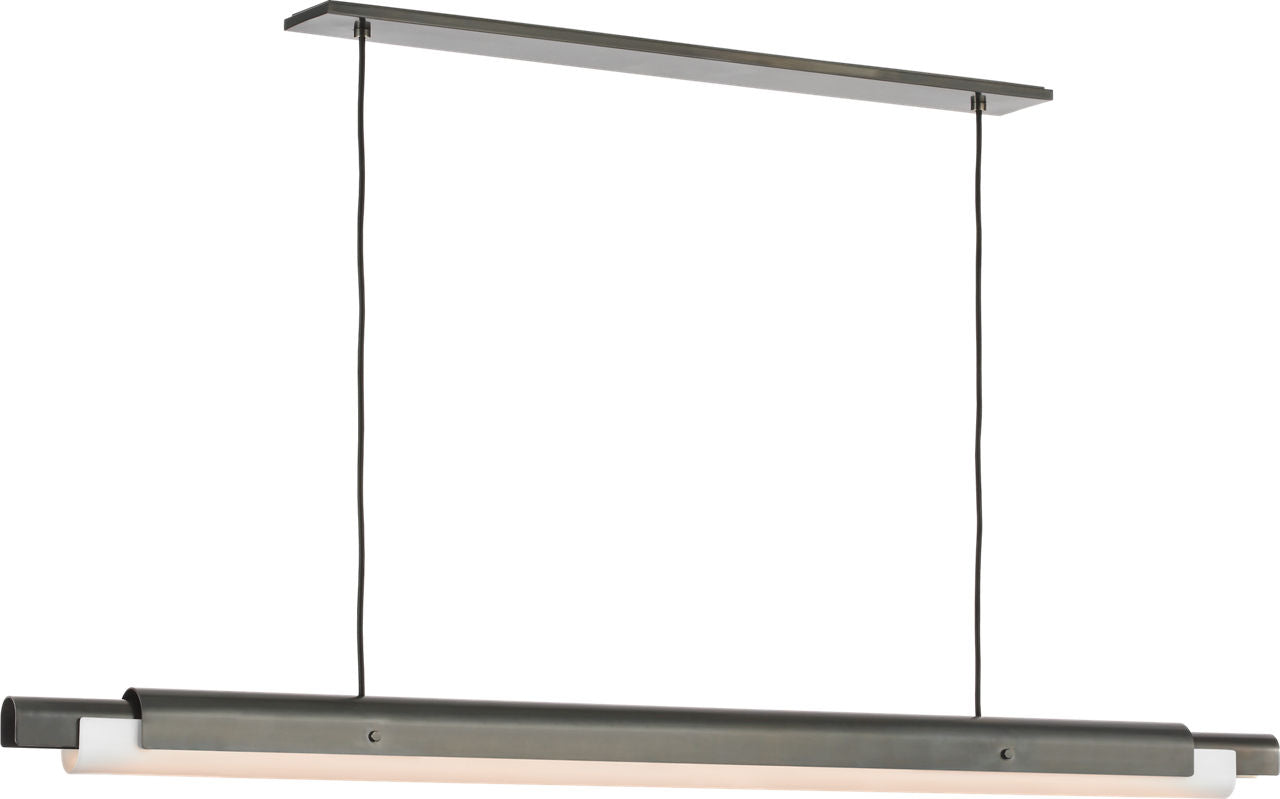 Ambrose 72 Linear Chandelier Bronze 2700K-1800K 90 CRI