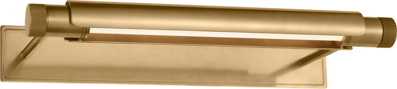 Capa 18 Picture Light Hand Rubbed Antique Brass 2700K-1800K 90 CRI