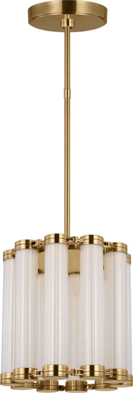 Alo Medium Pendant polished Natural Brass 2700K 90 CRI