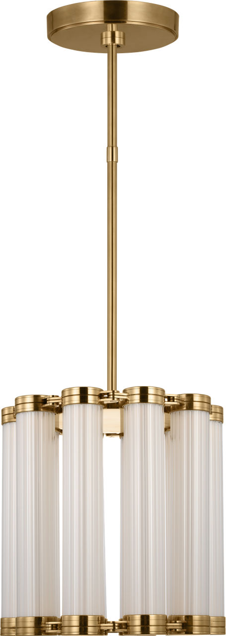 Alo Medium Pendant polished Natural Brass 2700K 90 CRI