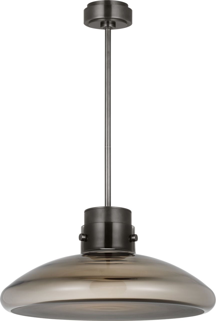 Morgan 22 Pendant burnished Bronze | smoke glass 2700K-1800K 90 CRI