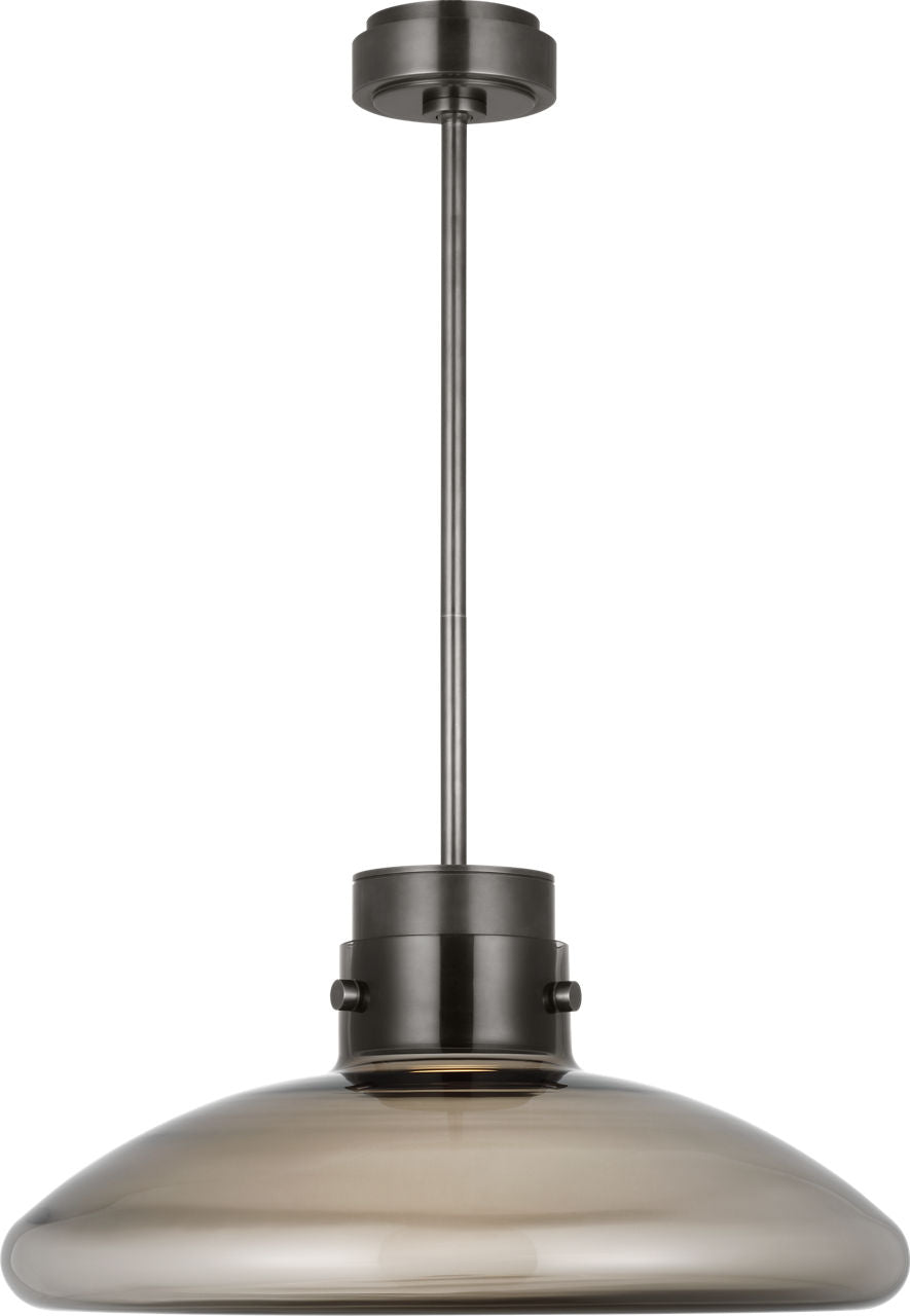 Morgan 22 Pendant burnished Bronze | smoke glass 2700K-1800K 90 CRI