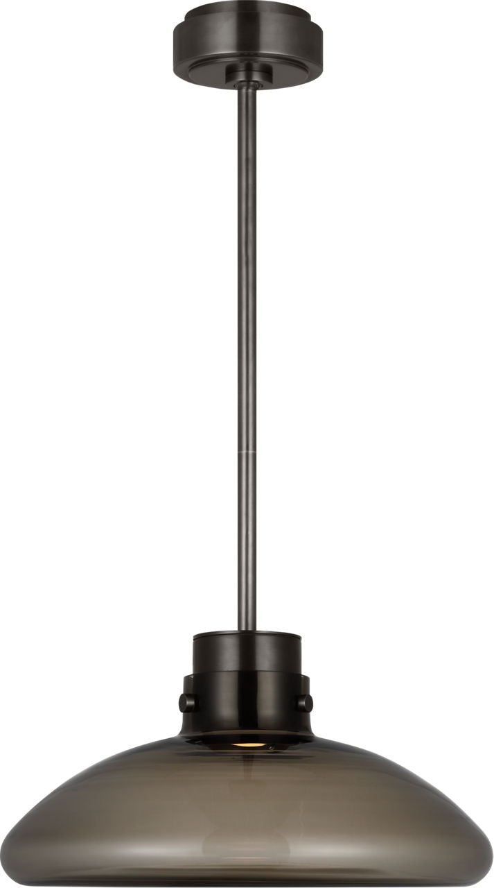Morgan 16 Pendant burnished Bronze | smoke glass 2700K-1800K 90 CRI