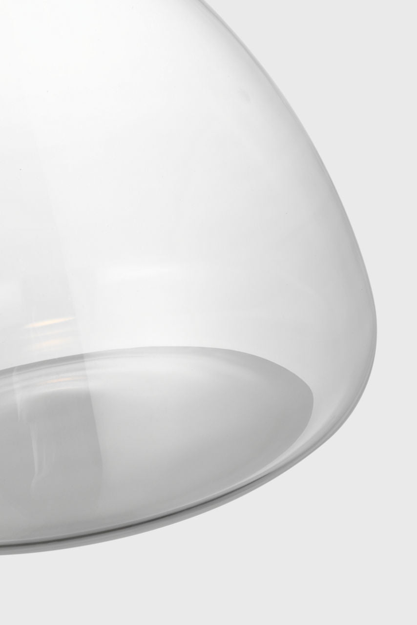 Morgan 12 Pendant burnished Bronze | clear glass 2700K-1800K 90 CRI