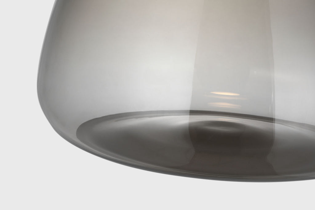 Morgan 12 Pendant burnished Bronze | smoke glass 2700K-1800K 90 CRI