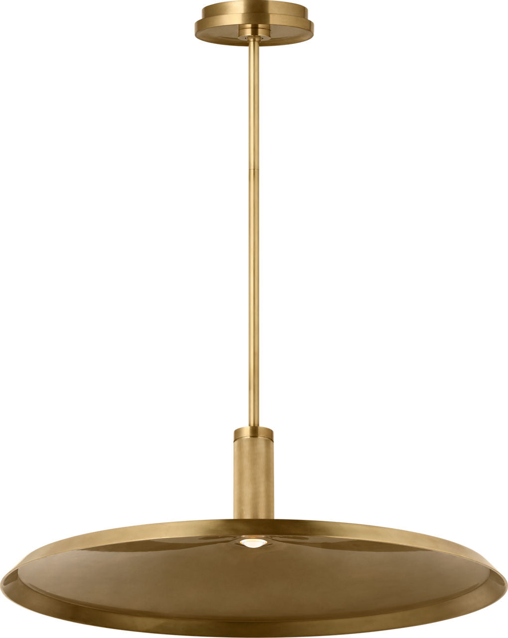 Saucer Direct 24 Pendant hand rubbed antique brass 2700K-1800K 90 CRI
