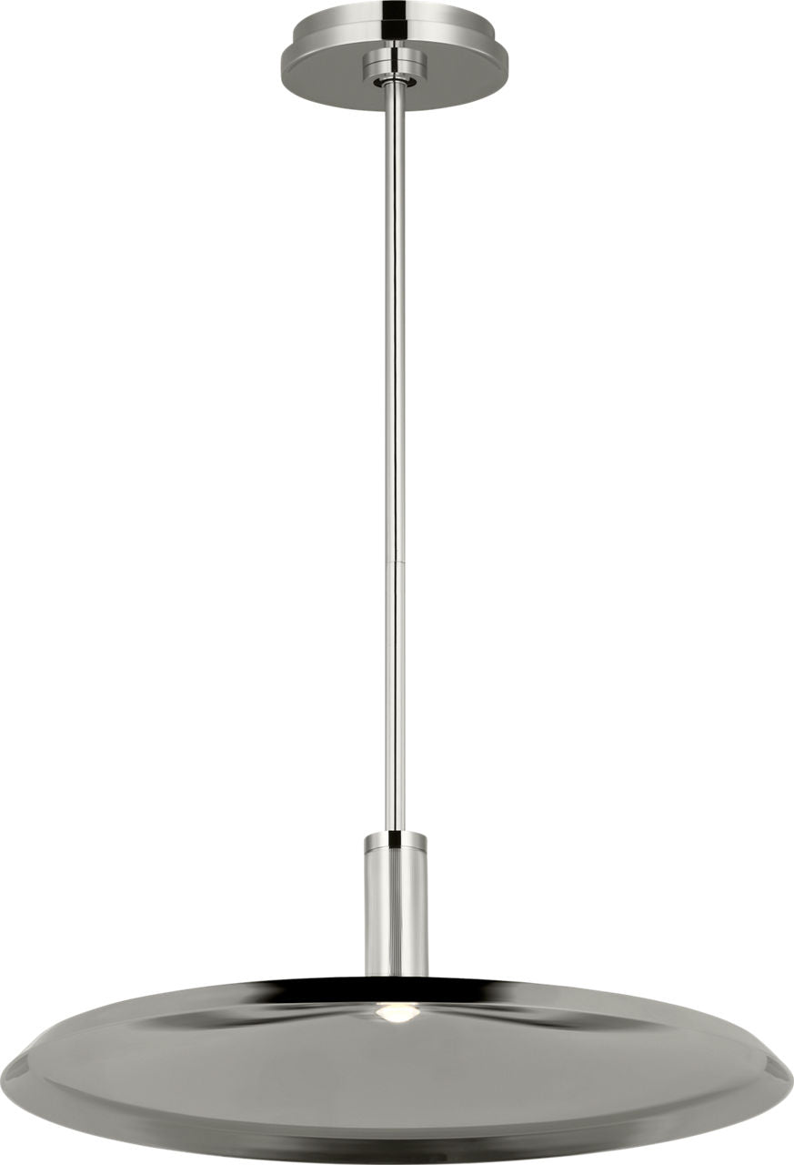 Saucer Direct 24 Pendant Polished Nickel 2700K-1800K 90 CRI