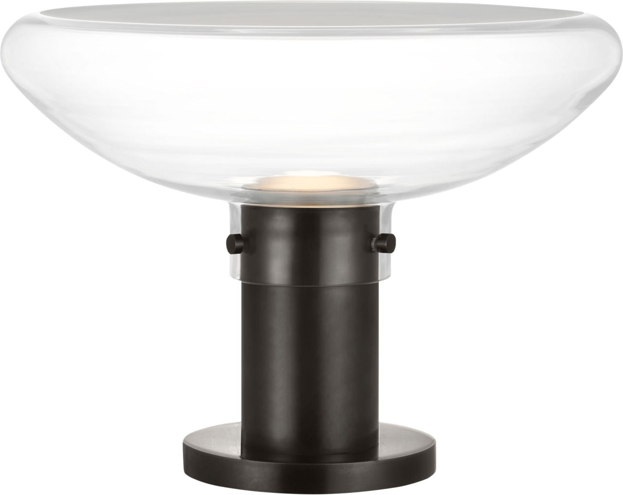 Morgan 16 Table Lamp burnished Bronze | clear glass 2700K-1800K 90 CRI