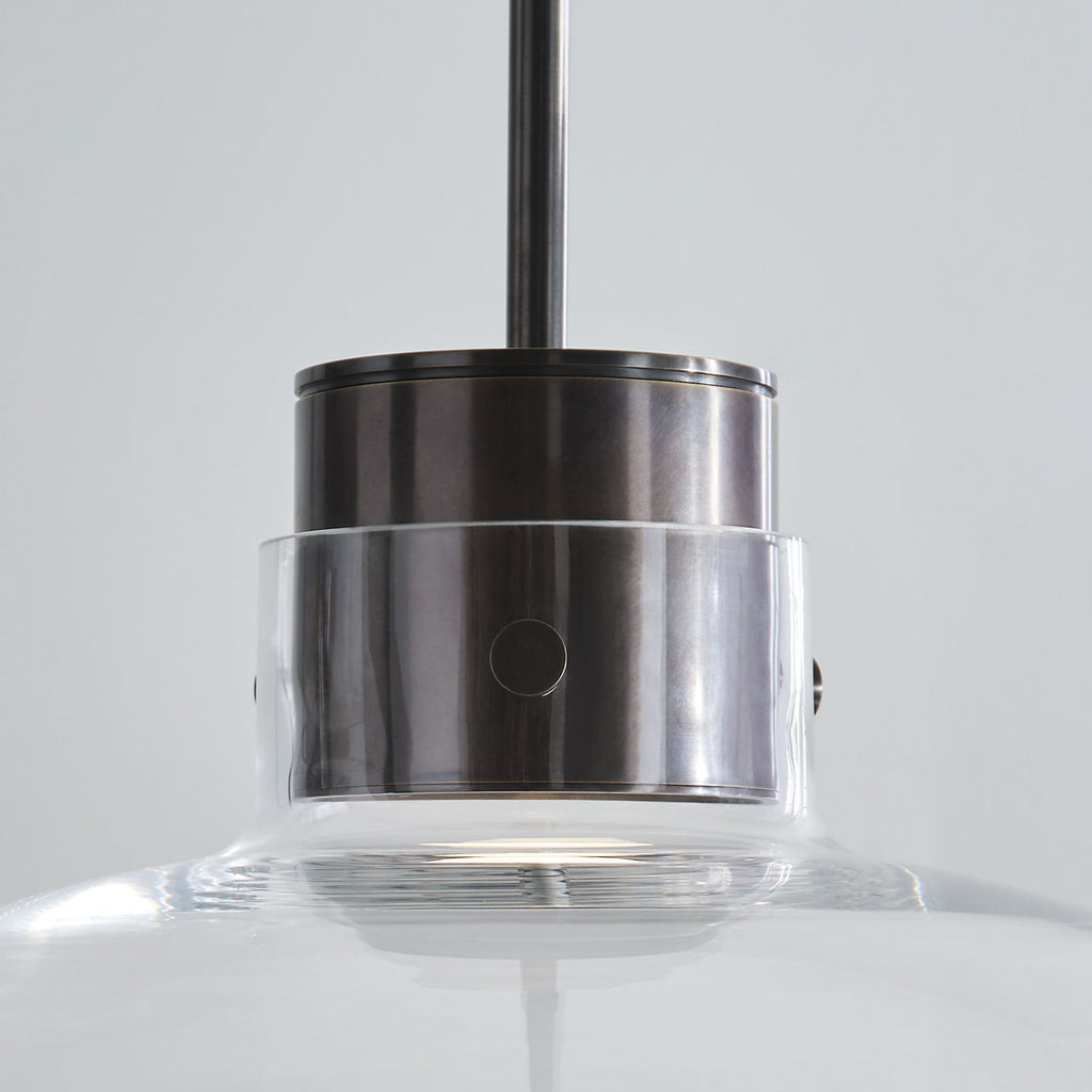 Morgan 16 Table Lamp burnished Bronze | clear glass 2700K-1800K 90 CRI