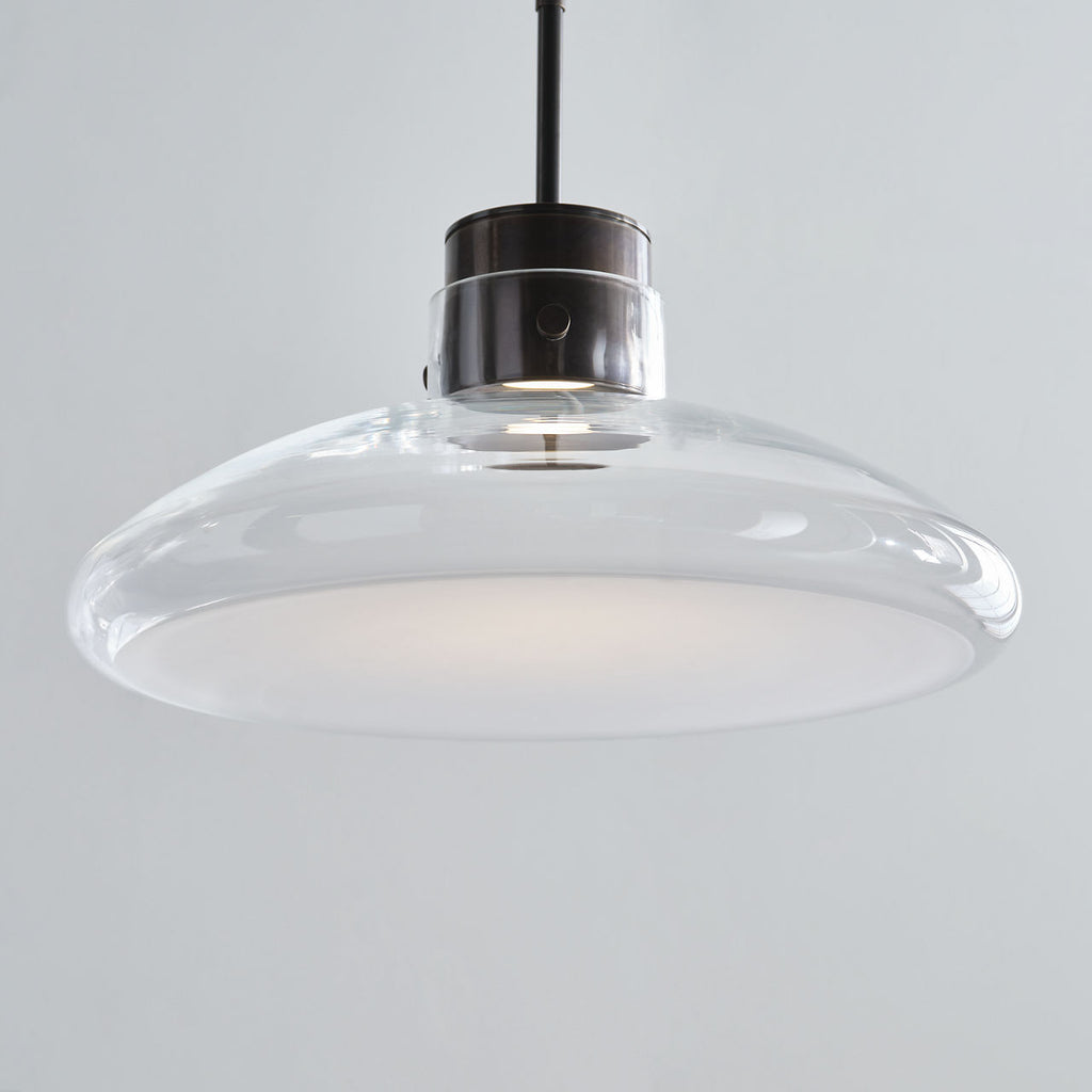 Morgan 16 Table Lamp burnished Bronze | clear glass 2700K-1800K 90 CRI