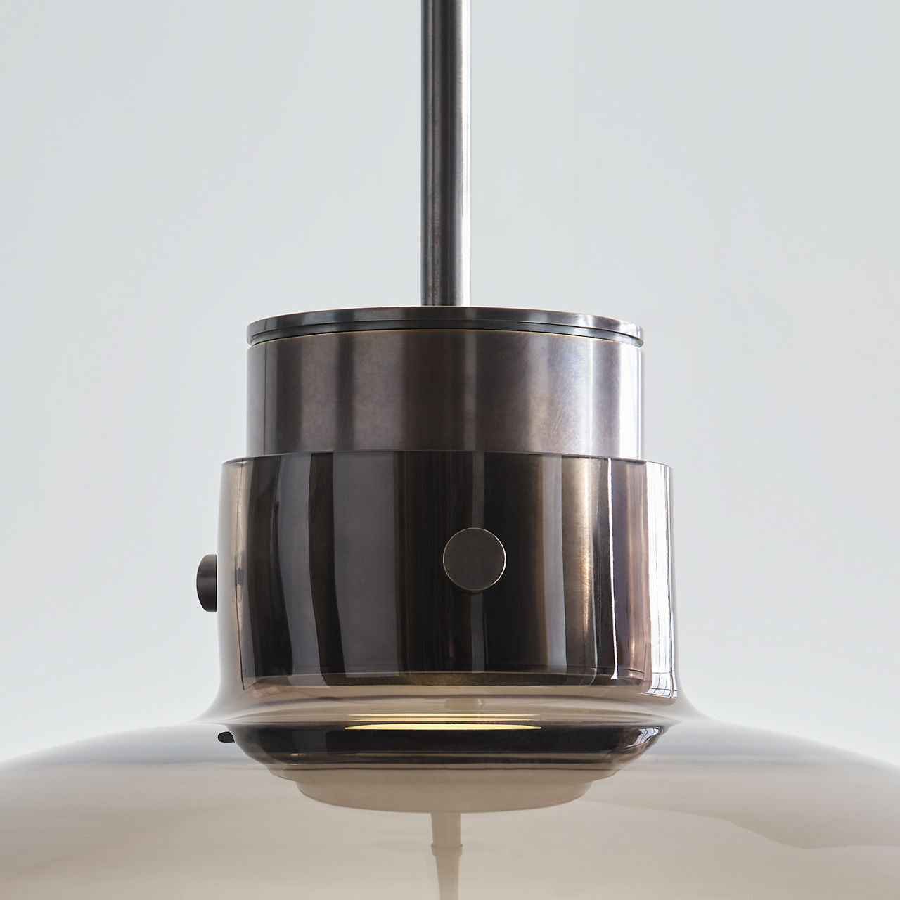Morgan 16 Table Lamp burnished Bronze | smoke glass 2700K-1800K 90 CRI
