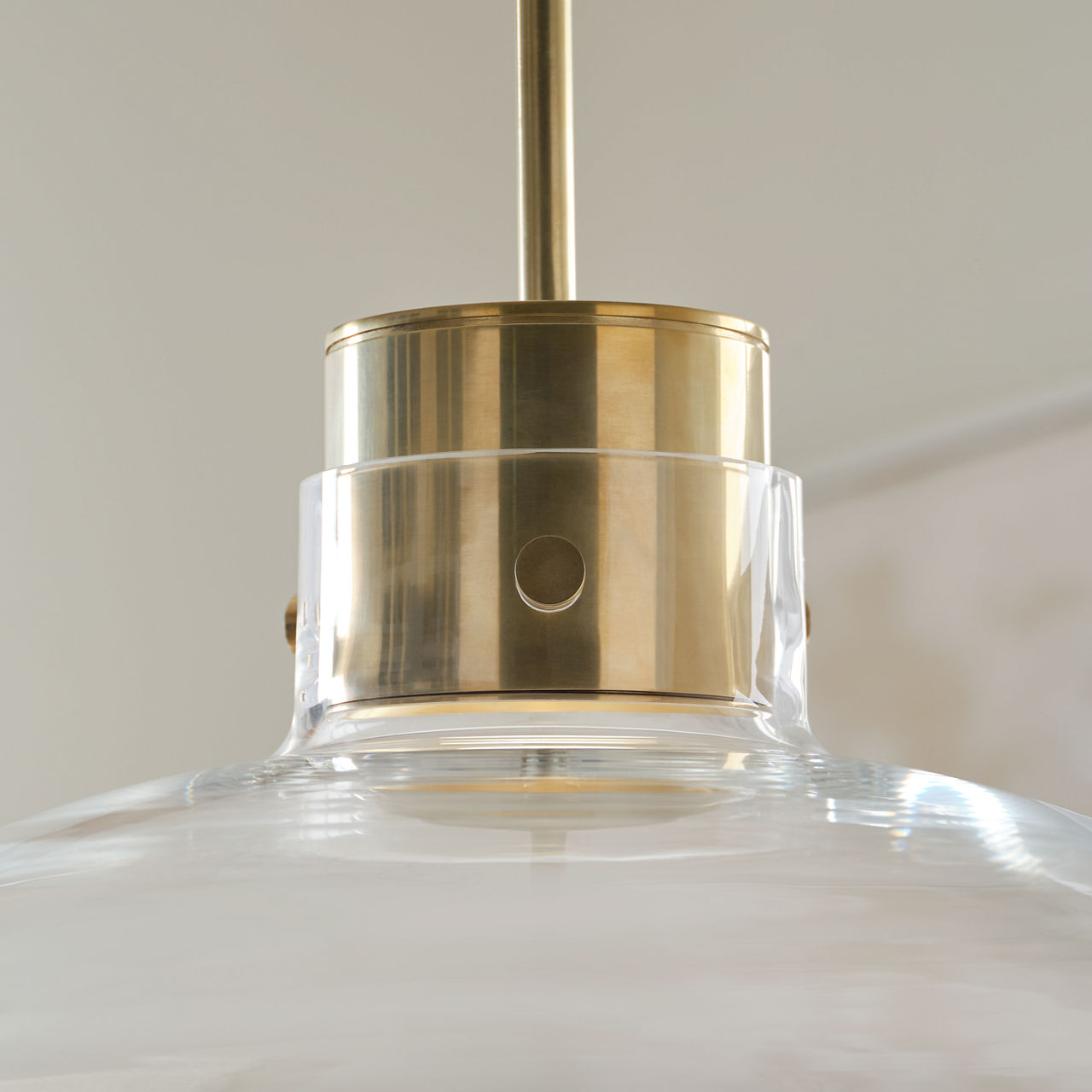 Morgan 16 Table Lamp hand-rubbed antique brass | clear glass 2700K-1800K 90 CRI