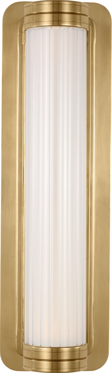 Alo Small Sconce polished Natural Brass 2700K 90 CRI