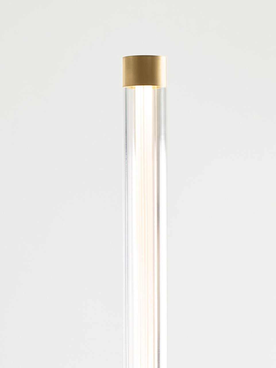Phobos Large Chandelier Natural Brass Integrated LED 2700K 90 CRI 277V