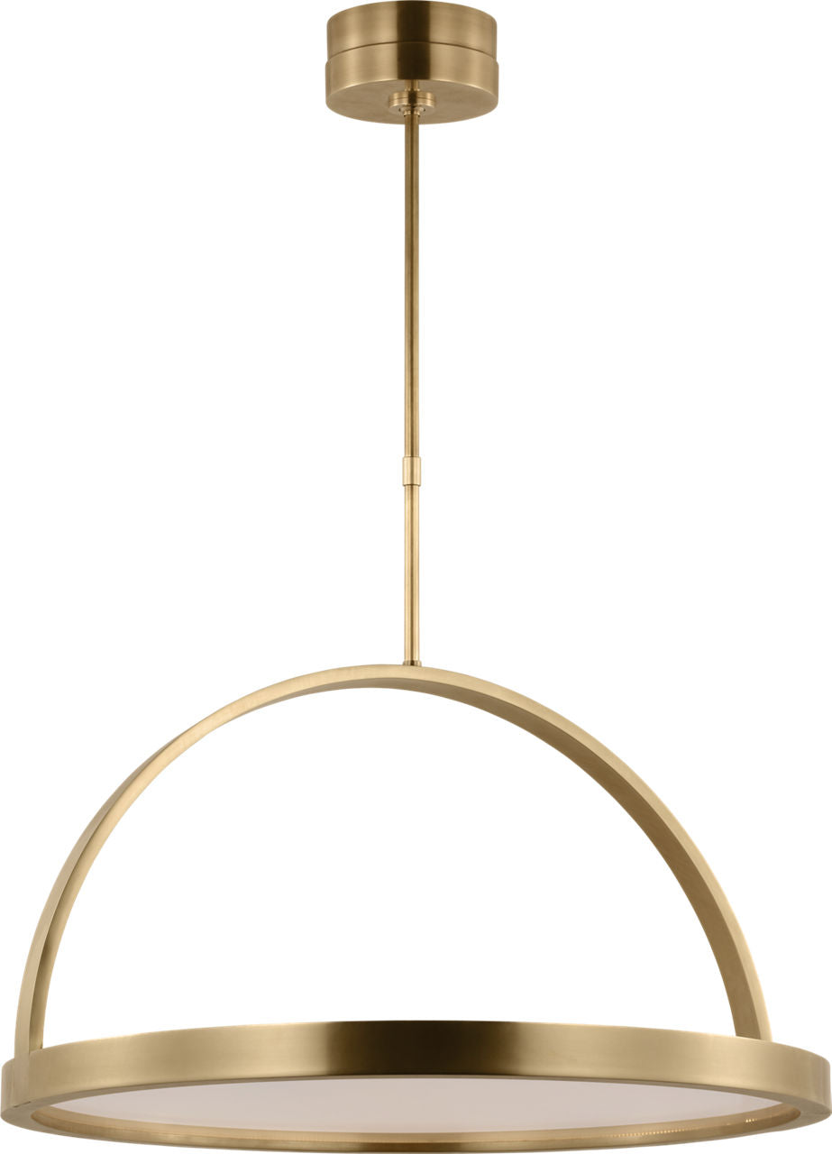 Cerne Medium Chandelier Natural Brass 2700K 90 CRI
