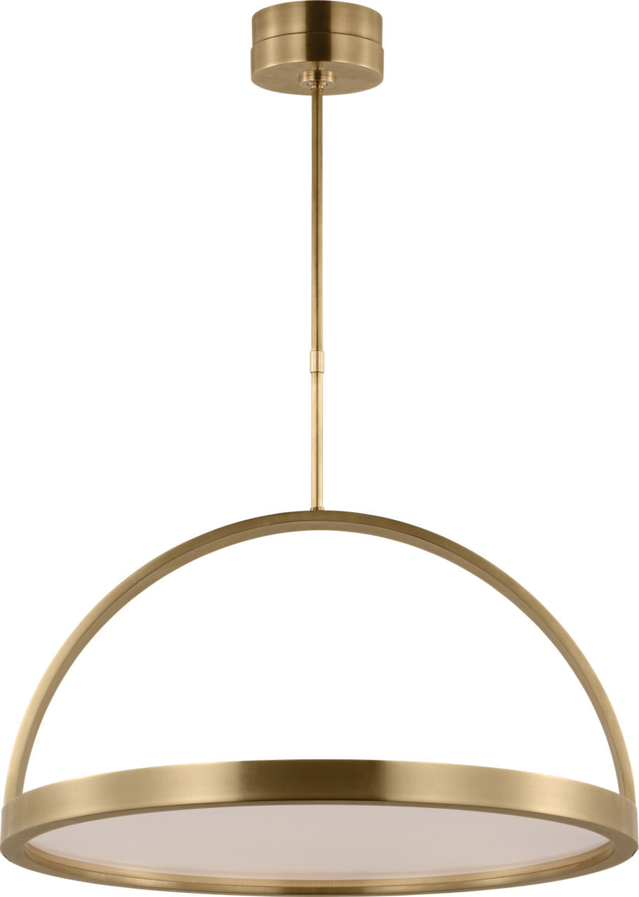 Cerne Medium Chandelier Natural Brass 2700K 90 CRI
