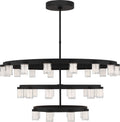 Esfera Three Tier X-Large Chandelier Nightshade Black 2700K 90 CRI