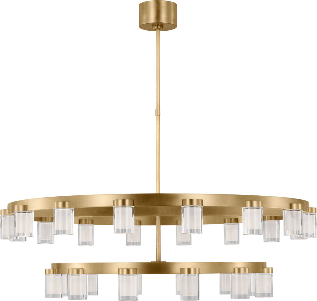 Esfera Three Tier X-Large Chandelier Nightshade Black 2700K 90 CRI