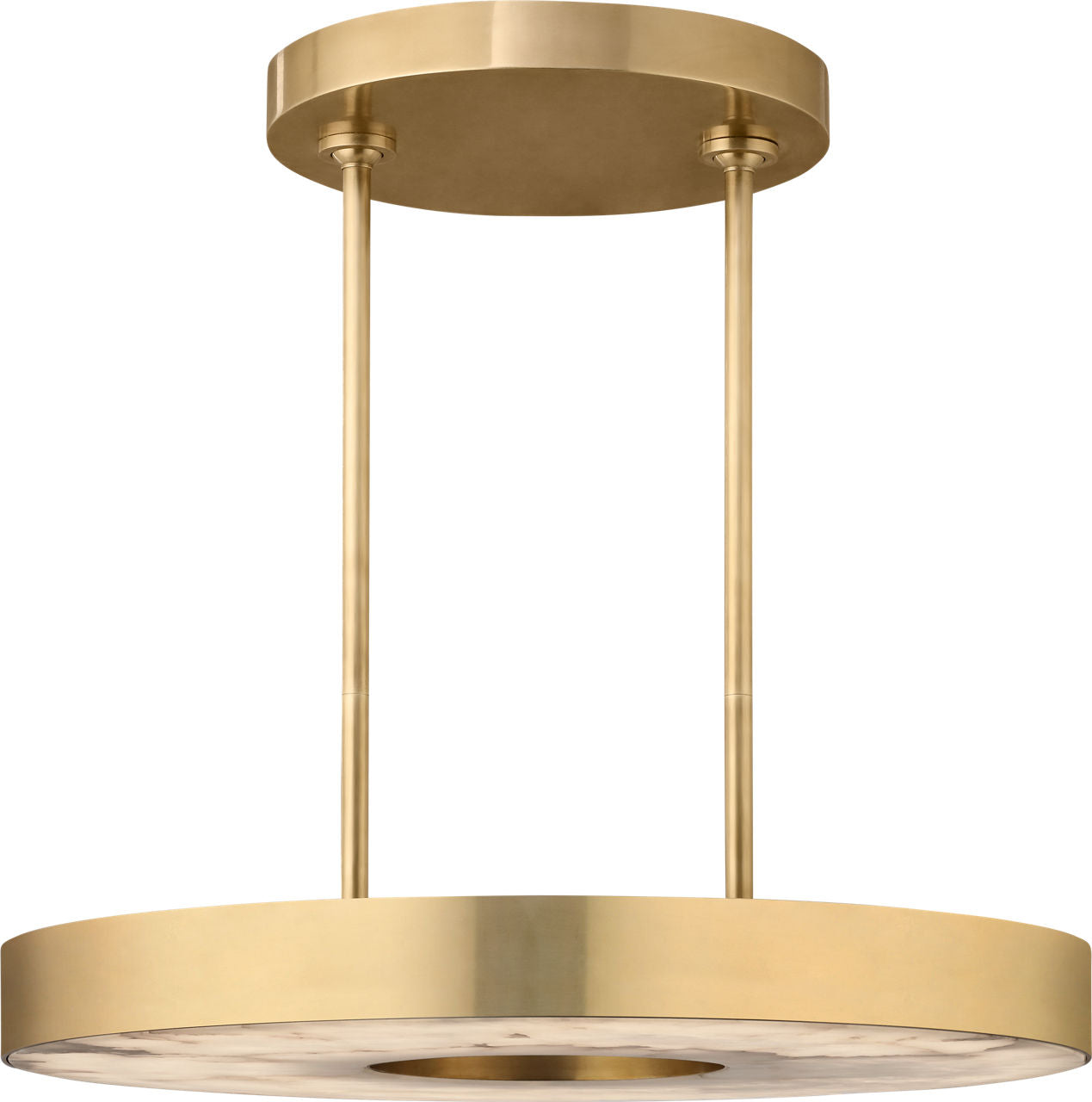 Wyllis 24 Chandelier hand rubbed antique brass 2700K 90 CRI