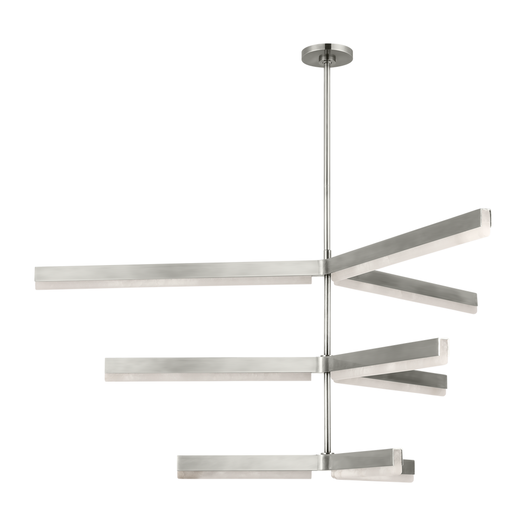Linea 56 Three Tier Chandelier antique Nickel 2700K 90 CRI
