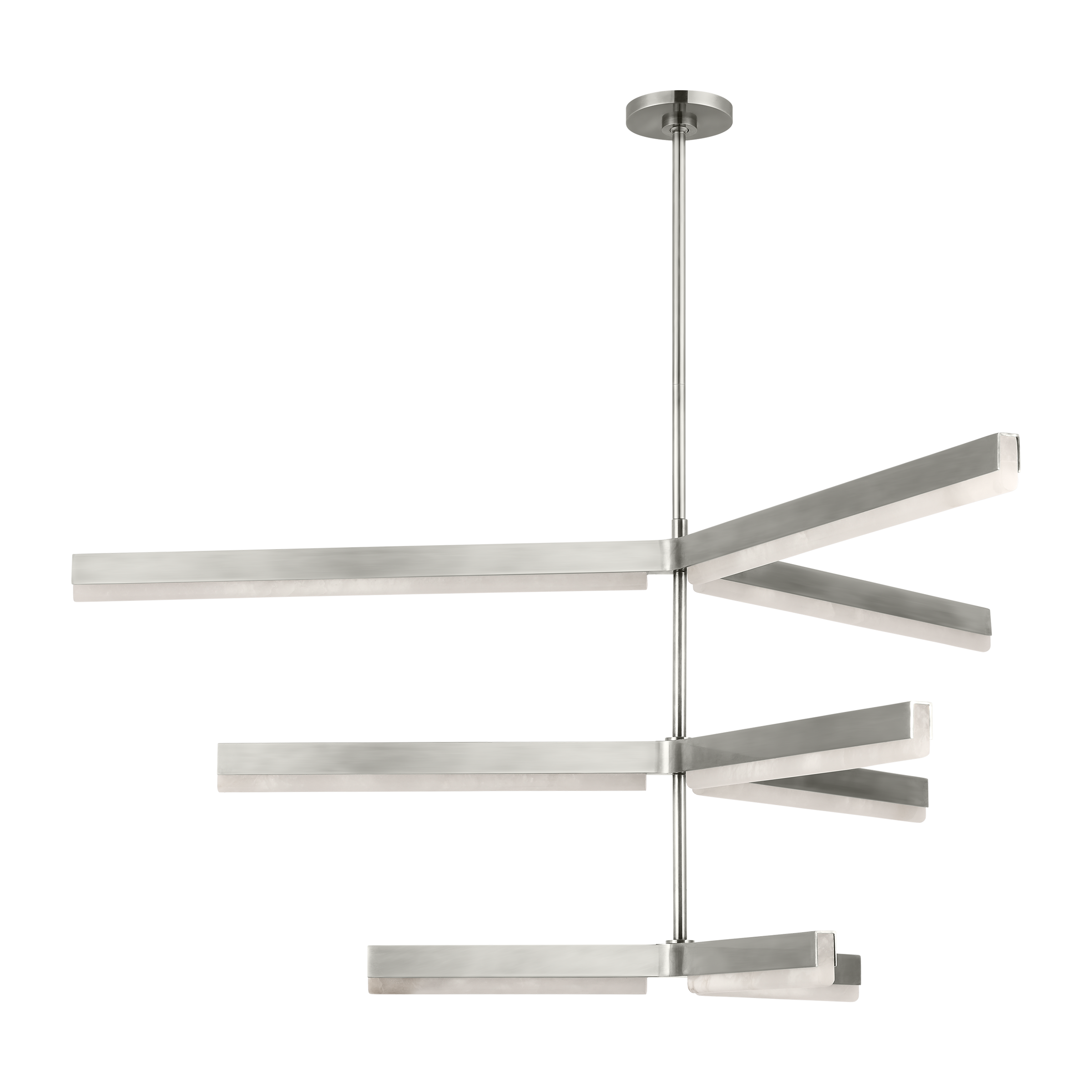 Linea 56 Three Tier Chandelier antique Nickel 2700K 90 CRI