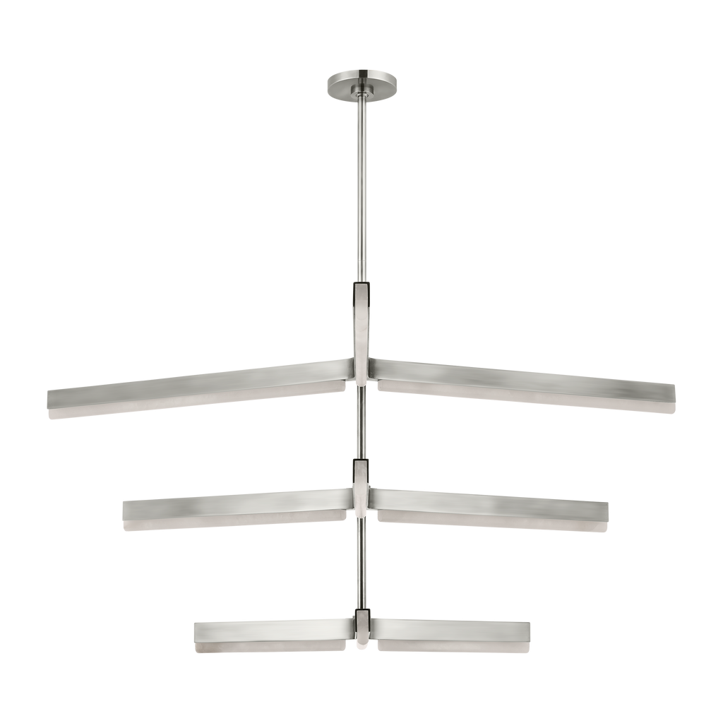 Linea 56 Three Tier Chandelier antique Nickel 2700K 90 CRI