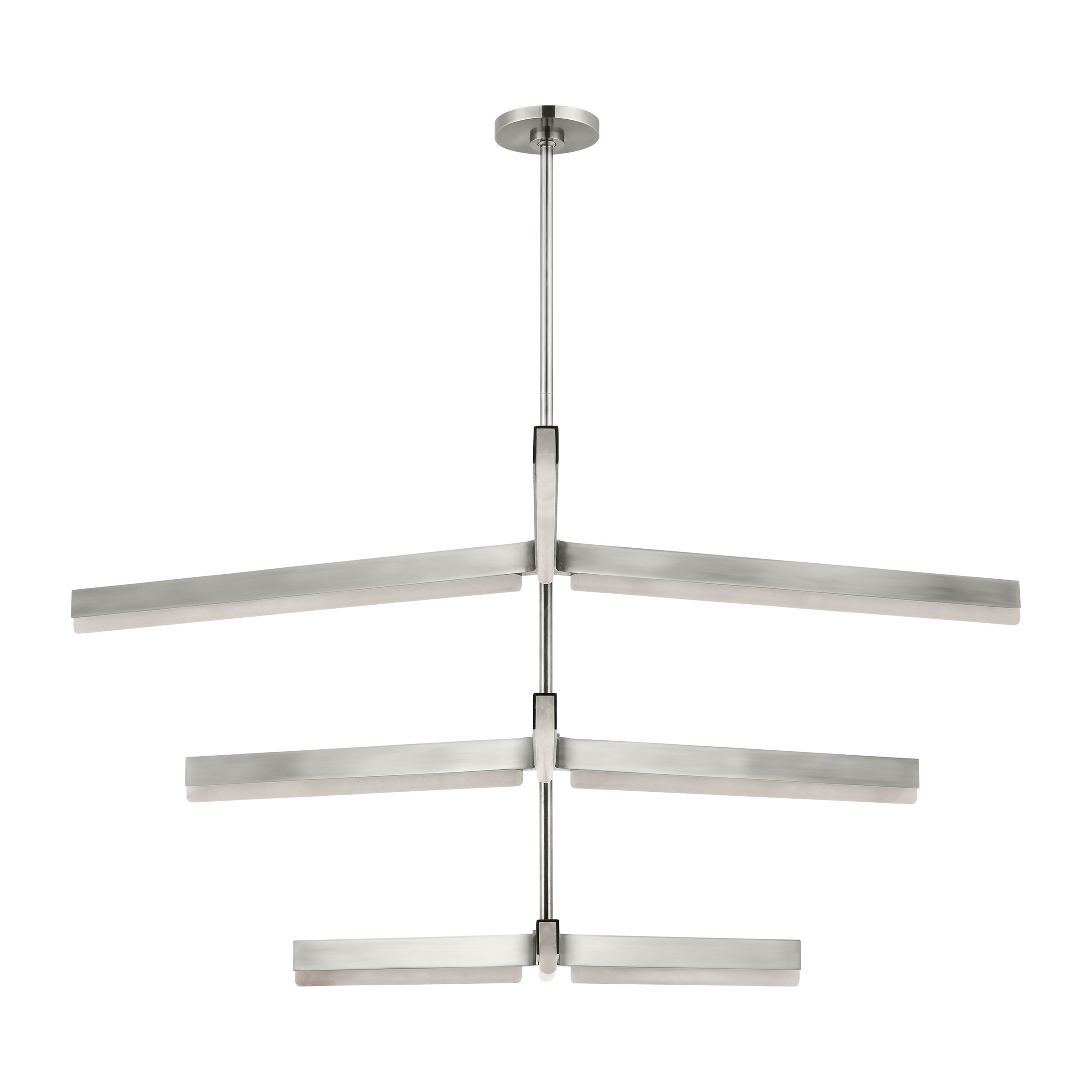 Linea 56 Three Tier Chandelier antique Nickel 2700K 90 CRI